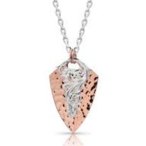 NIB Montana Silversmiths Arrowhead Necklace